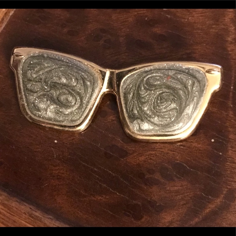 💓3/$15 VTG sunglass pin brooch shades beautiful